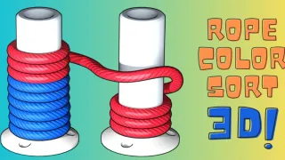 Rope Color Sort 3D