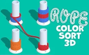 Rope Color Sort 3D